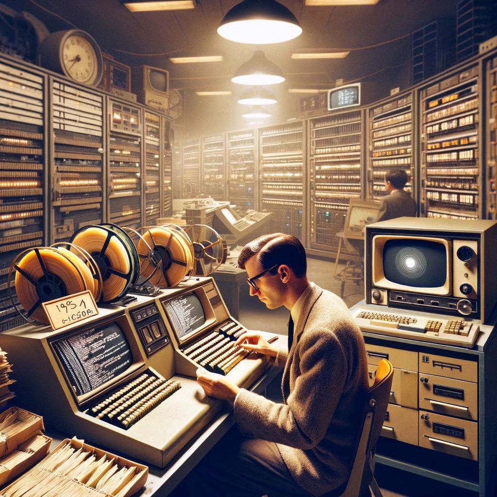 1957 – FORTRAN wird von IBM eingeführt. (Prozedural)