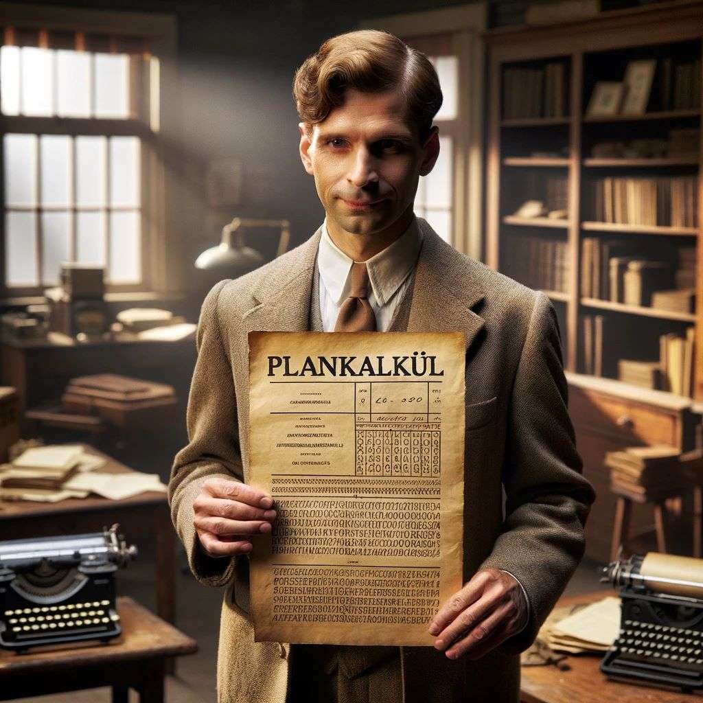 1945 – Konrad Zuse veröffentlicht Plankalkül Dokumente (Strukturiert)